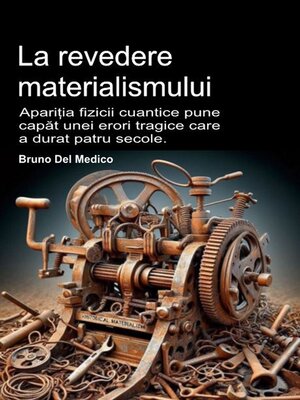 cover image of La revedere materialismului